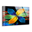 Colorful Flower Tempered Glass Wall Art