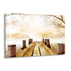 Pier By The Lake Glass Wall Art large glass photo prints, glass wall photos