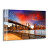 Brooklyn Bridge Park Glass Wall Art, picture on glass wall art, photos printed on glass