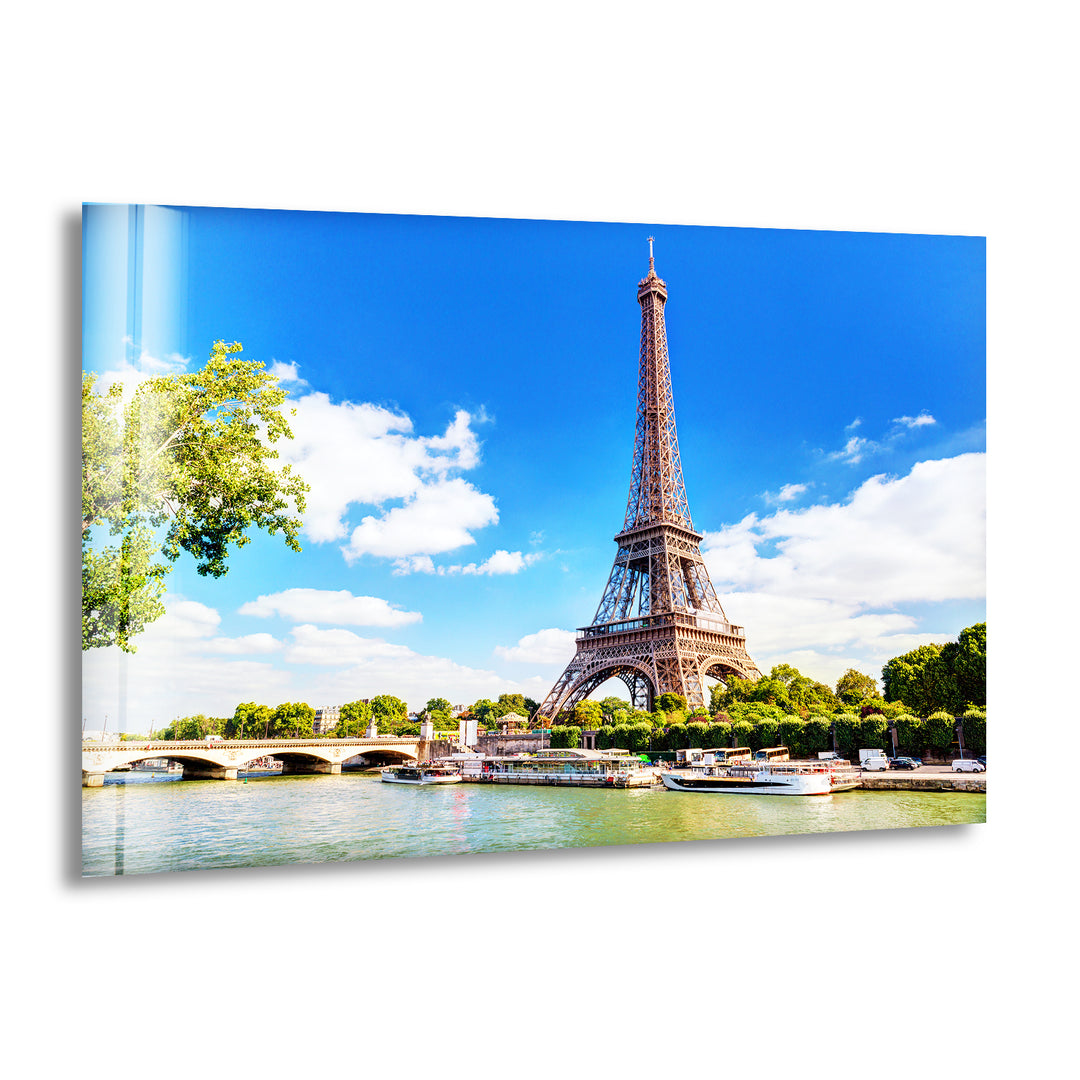 Eiffel Tower France Paris Glass Wall Art, print picture on glass,Tempered Glass Wall Art