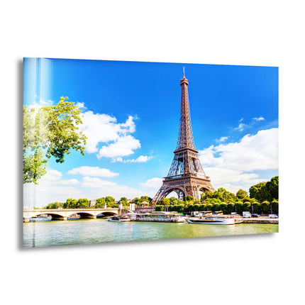 Eiffel Tower France Paris Glass Wall Art, print picture on glass,Tempered Glass Wall Art