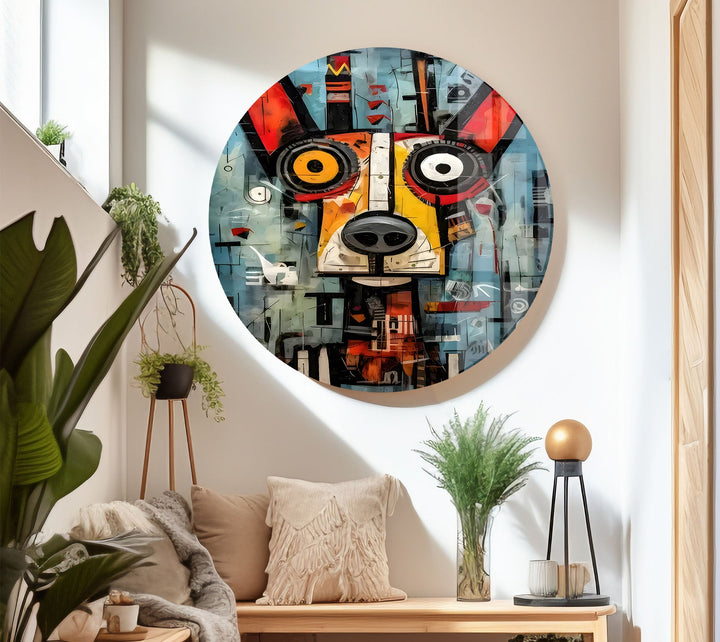 Dog From Tools Glass Wall Art custom glass photo prints, large glass prints
