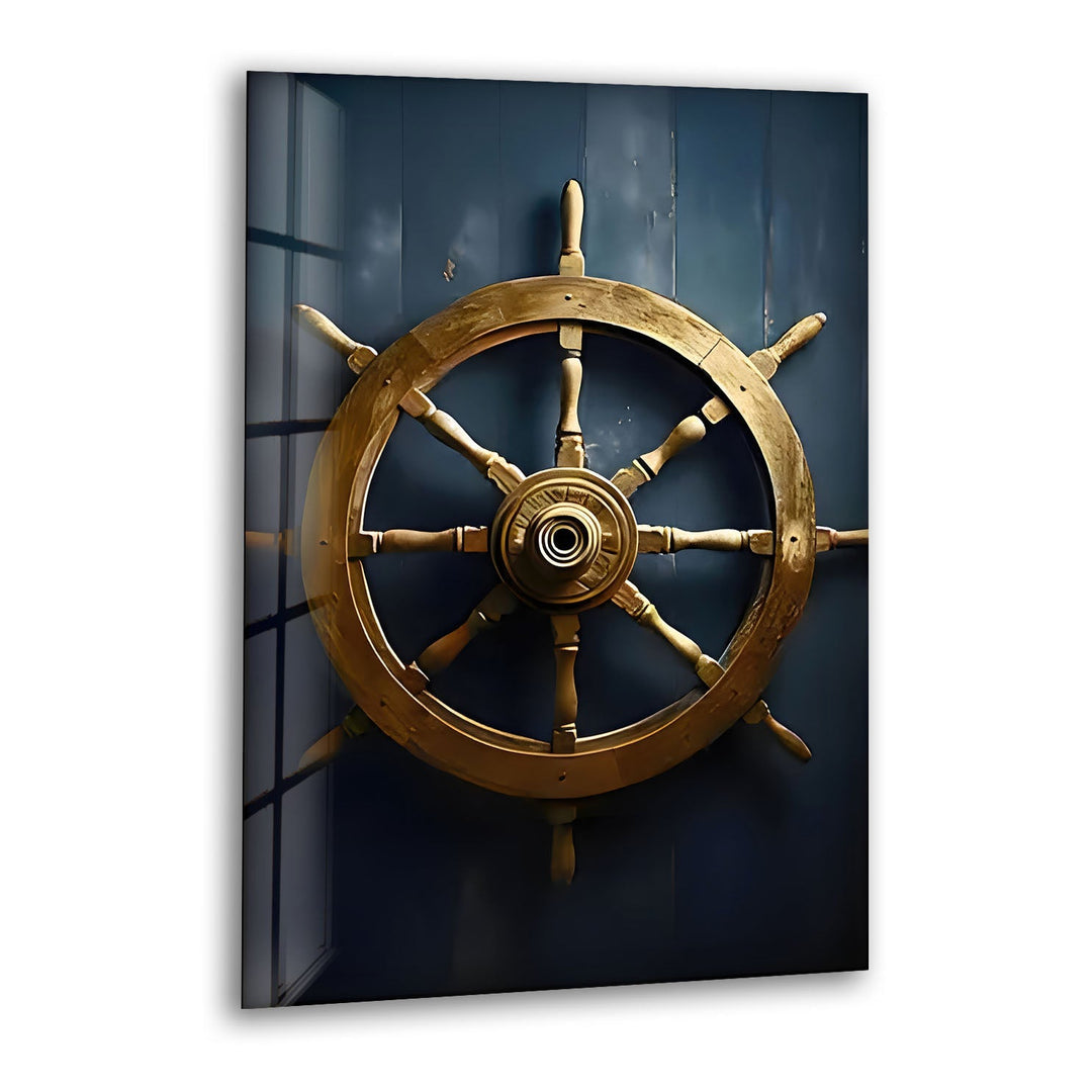 Ship Rudder Glass Wall Art art glass wall art, glass wall art pictures
