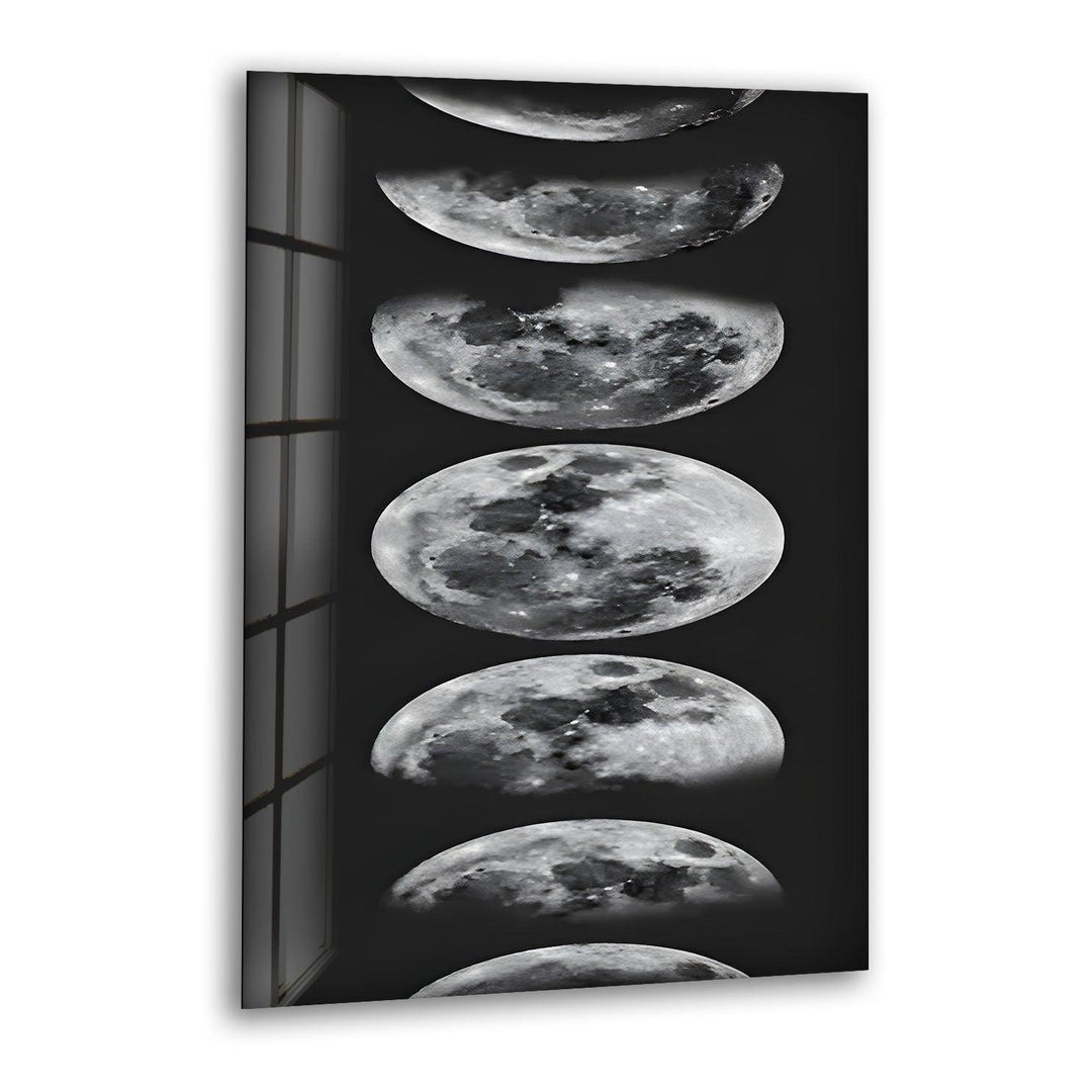 The Part of Moons Glass Wall Art photo print on glass, prints on glass wall art
