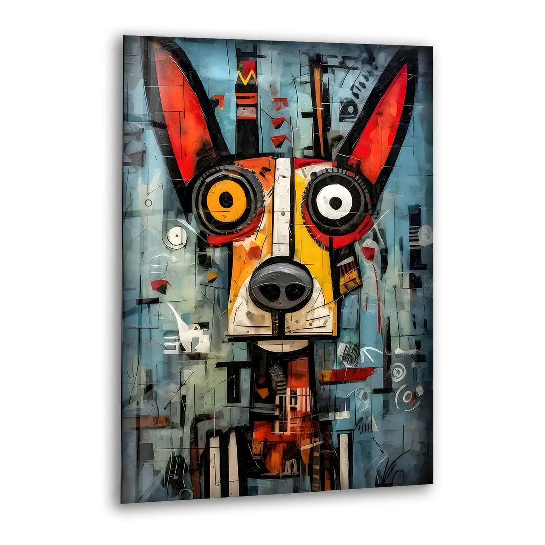 Dog From Tools Glass Wall Art custom glass pictures, glass art prints
