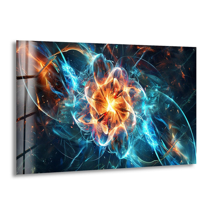 Quantum Nuclear Fusion Glass Wall Art large glass photo prints, glass wall photos
