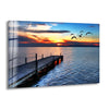 Sea View Tempered Glass Wall Art