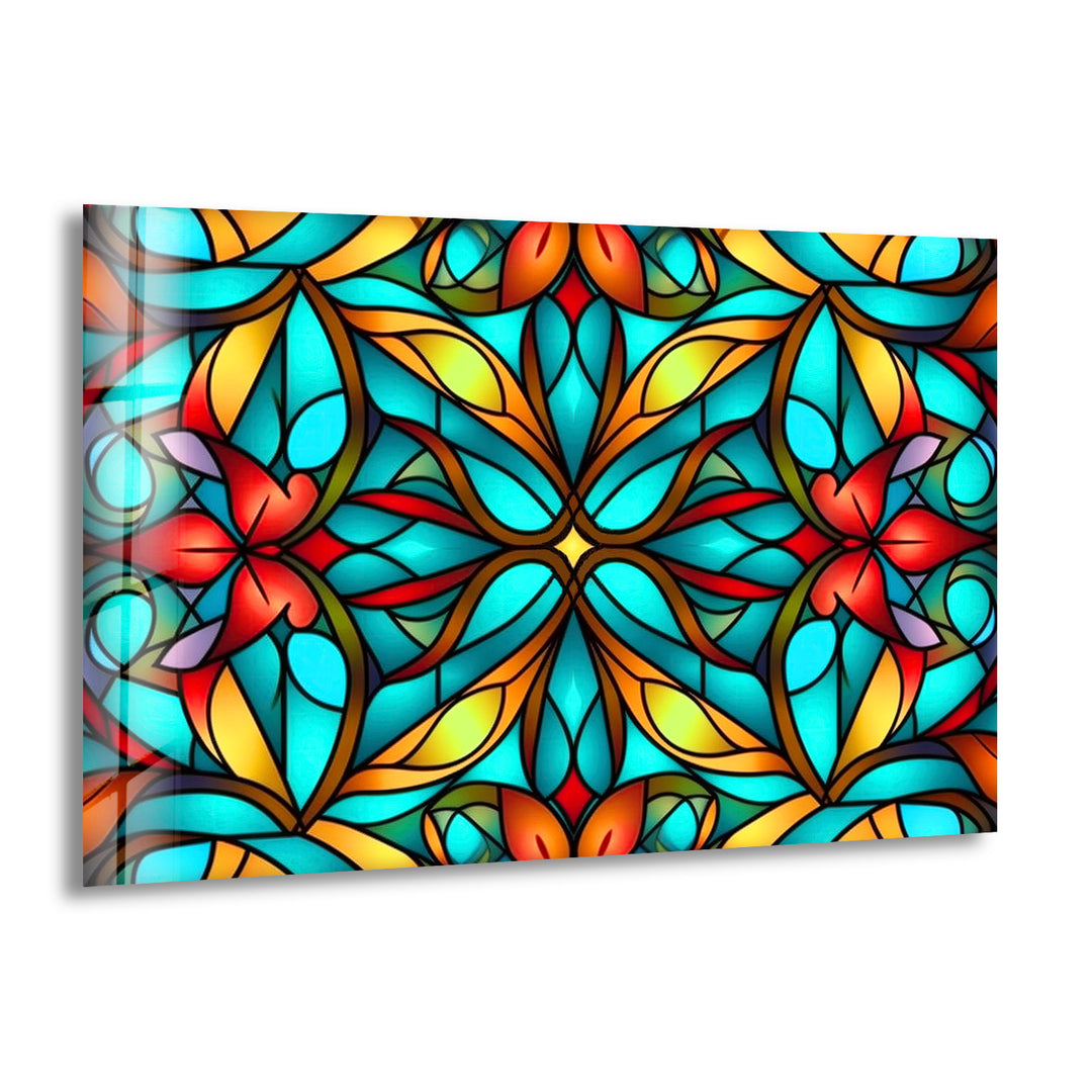 Seamless Pattern Stained Glass Wall Art art glass wall art, glass wall art pictures