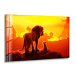 Wild Life Tempered Glass Wall Art