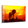 Wild Life Tempered Glass Wall Art