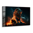 Wild Animal Tempered Glass Wall Art