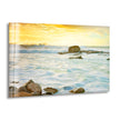 Sea Waves Tempered Glass Wall Art