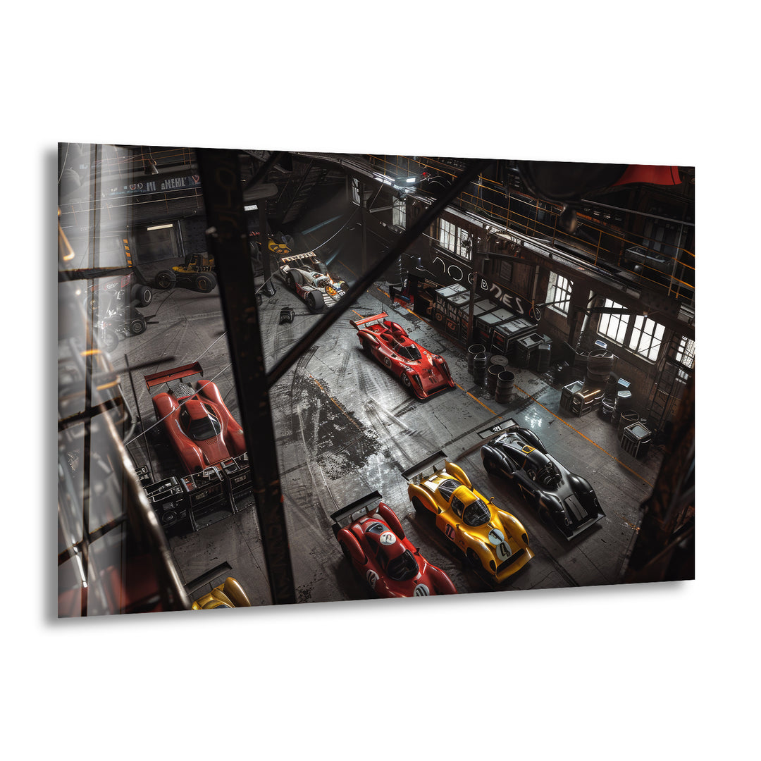 Racing Cars Cool Wall Art & Stained Glass Panels