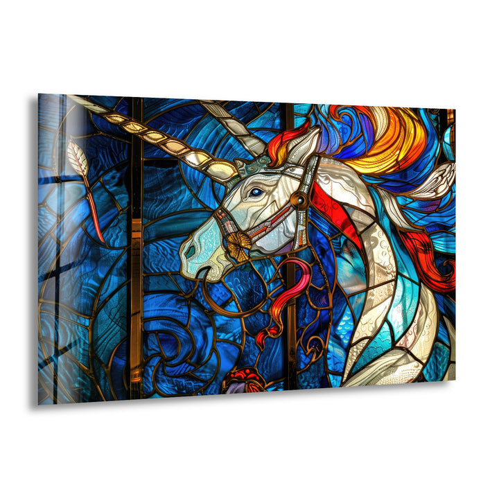 Zodiac Horse Cool Wall Art & Stained Glass Panels