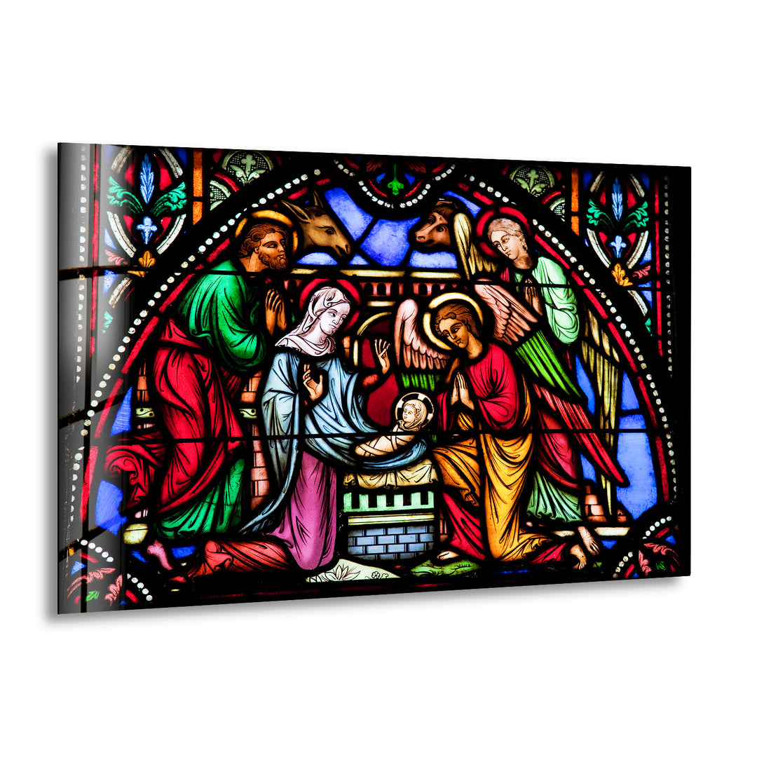 Christ Window Glass Wall Artwork Designs