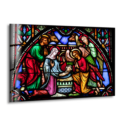 Christ Window Glass Wall Artwork Designs