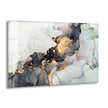 Grey Golden Marble Glass Wall Art