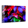 Colorful Autumn Leaves Glass Wall Art, print on glass, glass printed photos
