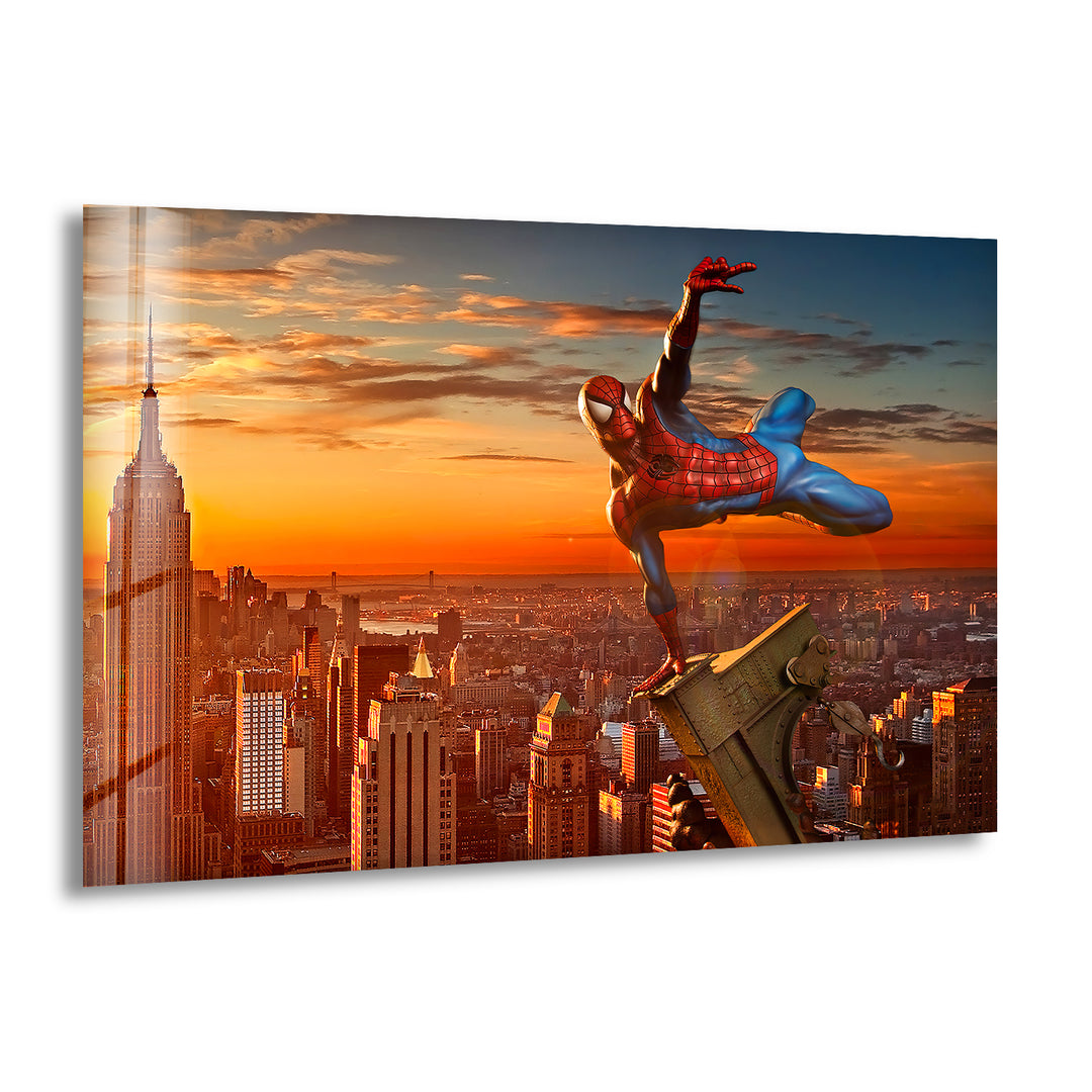 Spider-Man Modern Glass Art & Cool Wall Art