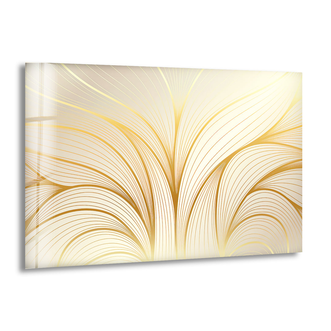 Gold Waves Abstract Glass Wall Art Discover unique Glass Wall Pictures and Art for every room. Our collection includes modern glass wall art, beautiful glass panel artwork, and personalized glass photo prints. Perfect for creating a stylish and vibrant home. Enjoy free shipping and secure packaging on all orders.