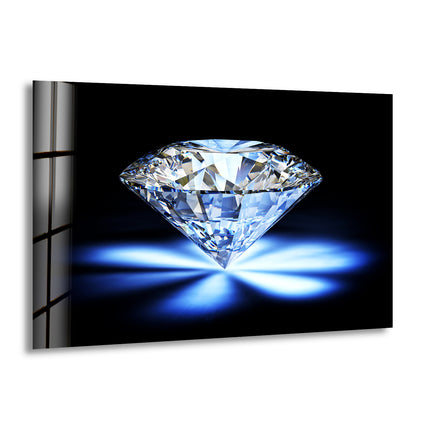 Shining Diamond Glass Wall Art