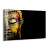 Vivid Buddha Face Decor with Wall Art Designs