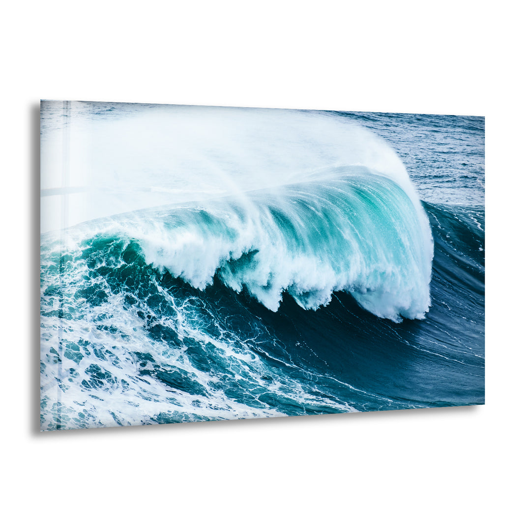 Ocean Waves Landscape Glass Wall Art art glass wall art, glass wall art pictures