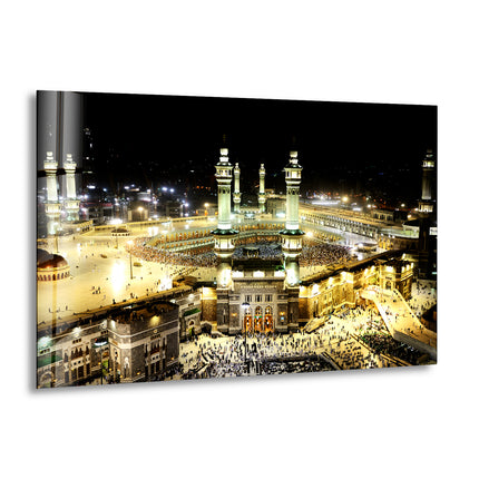 Kaaba View Glass Photos for Walls