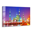 Crystal Mosque Print on Glass Art Pieces