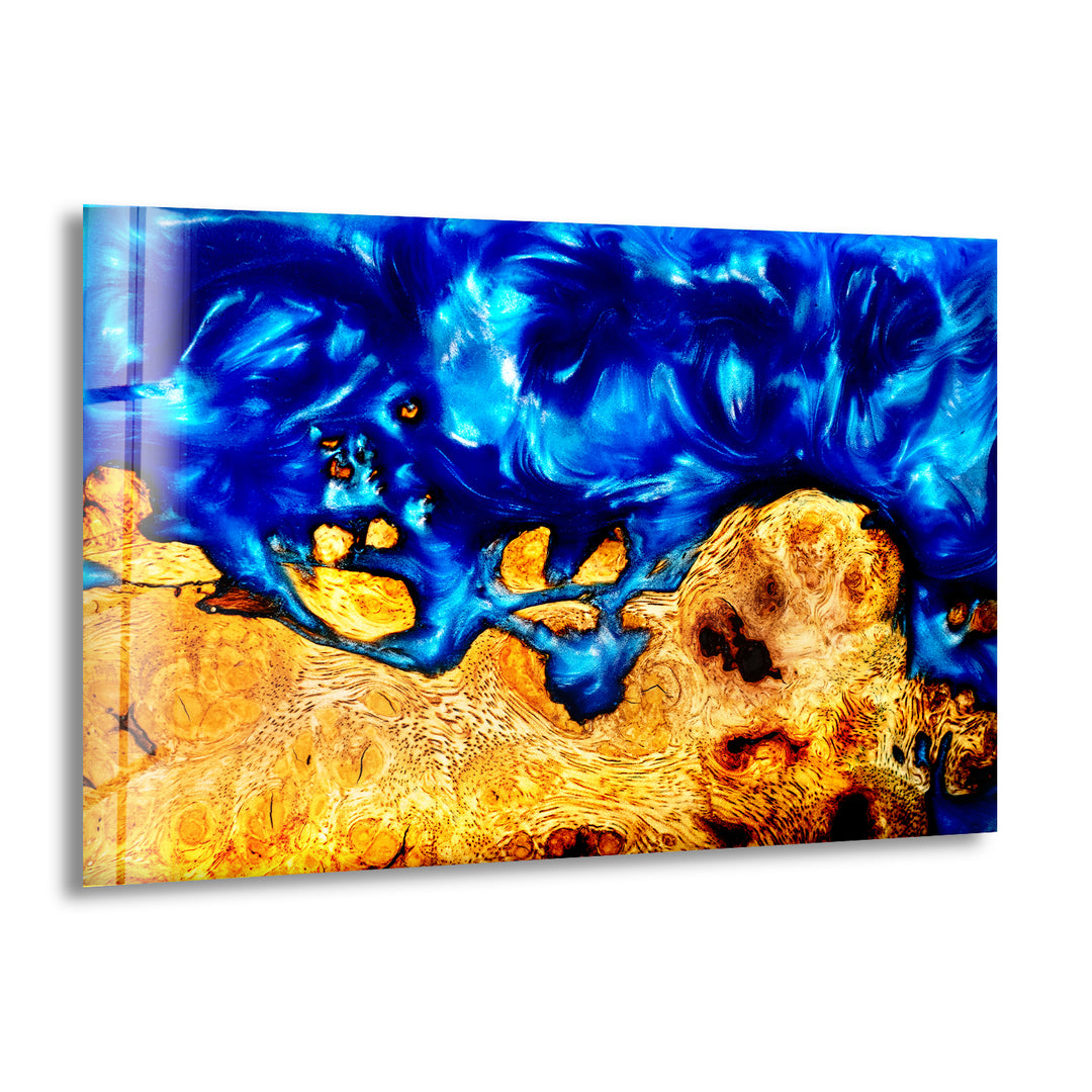 Epoxy Resin and Wood Glass Wall Art glass image printing, glass prints from photos
