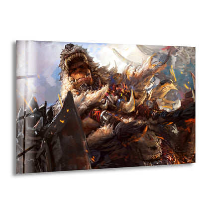 World of Warcraft Durotan Glass Wall Art