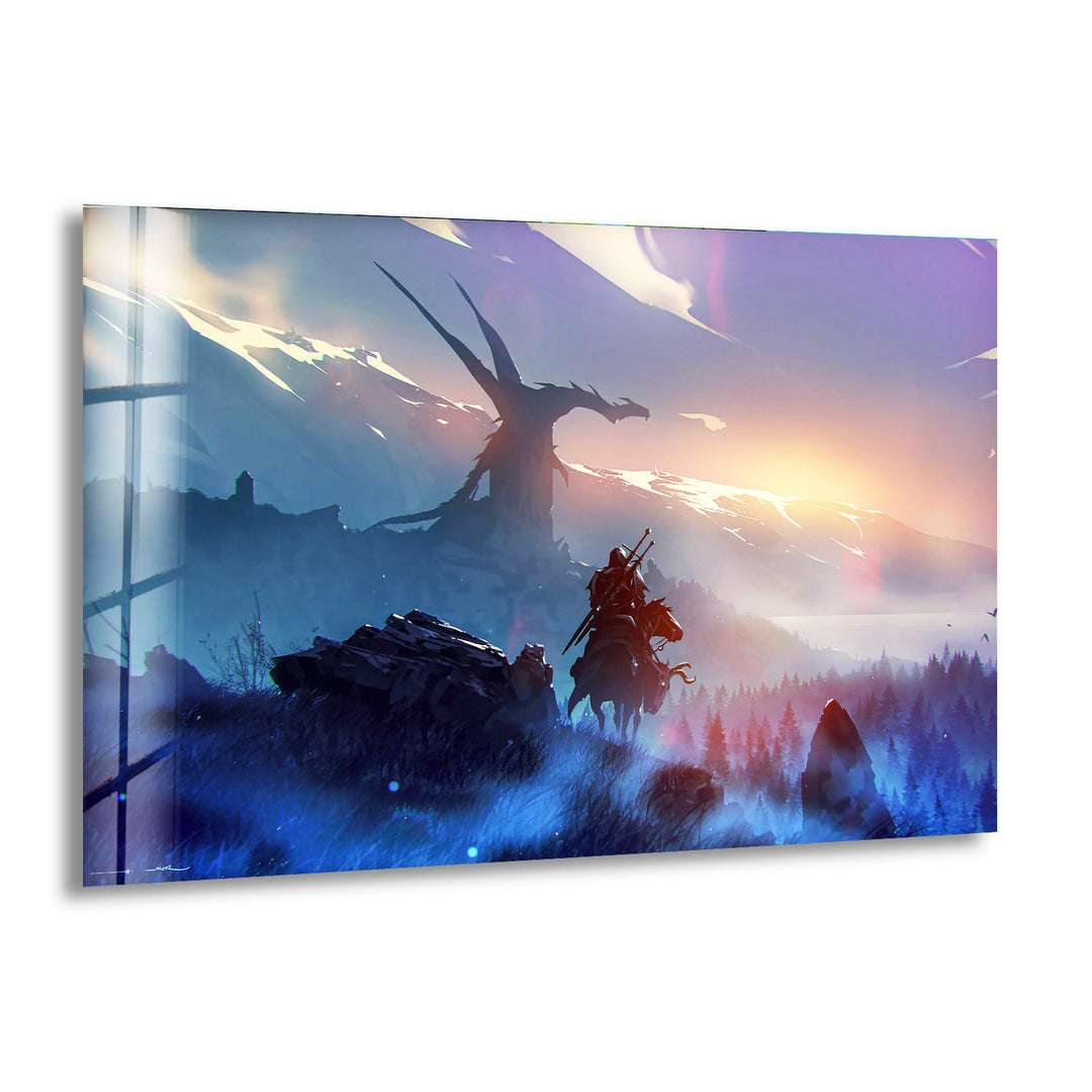 The Witcher Kalmahul Glass Photo Prints for Wall