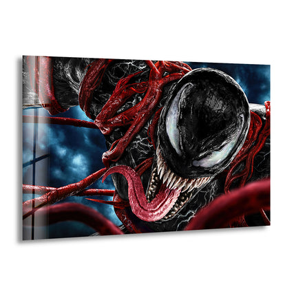 Marvel Venom  Let there be Carnage Photo on Glass