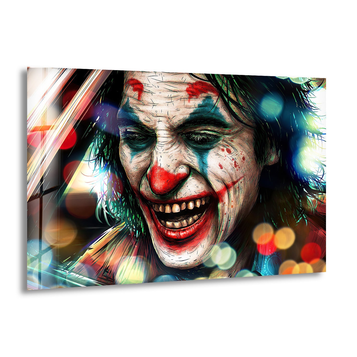 The Joker Hand Painted on offers Acrylic Glass