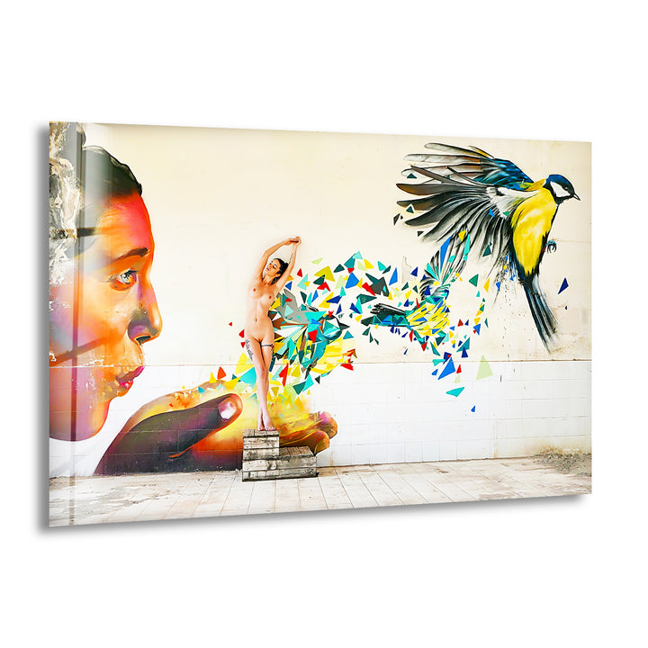 Glass Art Painting & Cool Wall Art