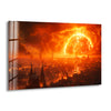 Oppenheimer Atomic Bomb Tempered Glass Wall Art