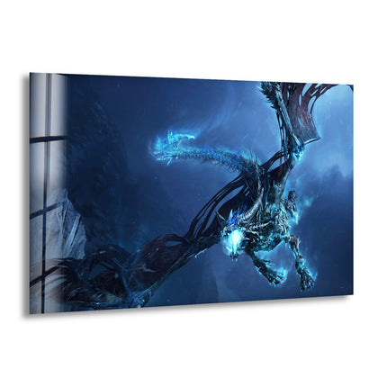 World Of Warcraft Sindragosa Glass Wall Art