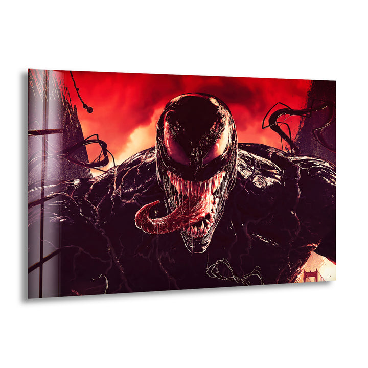 Marvel Venom Glass Wall Art