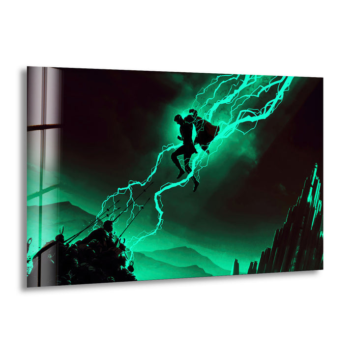 Thor Ragnarok Glass Wall Art