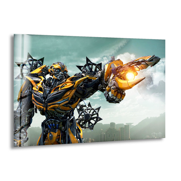 Transformers Bumblebee Glass Wall Art & Decor Ideas