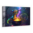 Chameleon Wizard Glass Wall Art, print on glass, glass printed photos