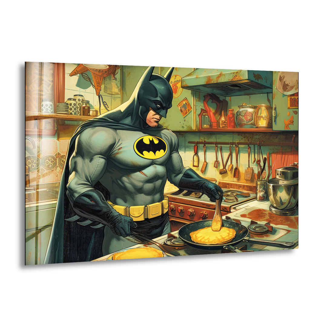 Chef Batman Glass Wall Art glass pictures for Wall, glass prints wall art
