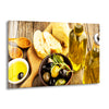Olives And Bread Glass Wall Art, print picture on glass,Tempered Glass Wall Art
