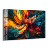 Abstract Colorful Liquid Glass Wall Art