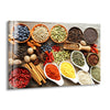 Spices In Bowl Glass Wall Art, print on glass, glass printed photos