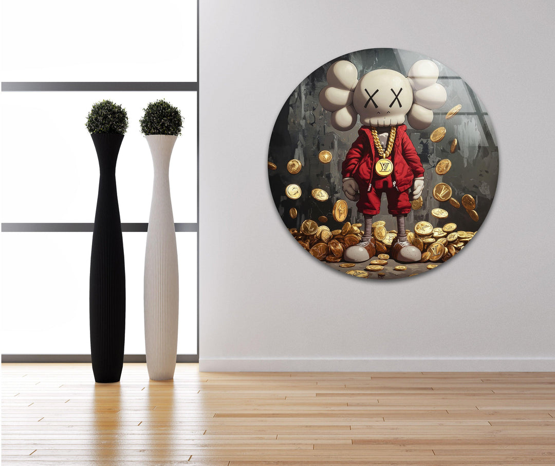 Rich Kaws Glass Wall Art custom glass photo prints, large glass prints
