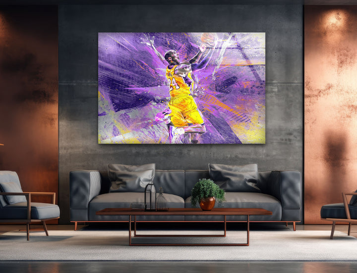 Kobe Bryant Basketball Glass Wall Art - Decorate your living room with stunning Glass Wall Art. Our collection includes tempered glass wall art, large glass artwork, and modern designs. Perfect for adding color and style to any space. Enjoy secure packaging, free shipping, and vibrant prints that last.