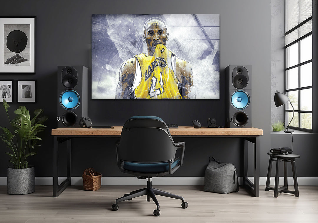 Kobe Bryant Glass Wall Art & Decor Ideas