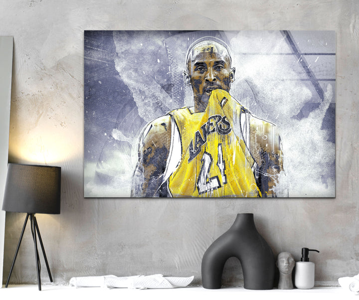 Kobe Bryant Glass Photos