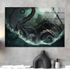 Kraken Tempered Glass Wall Art - MyPhotoStation